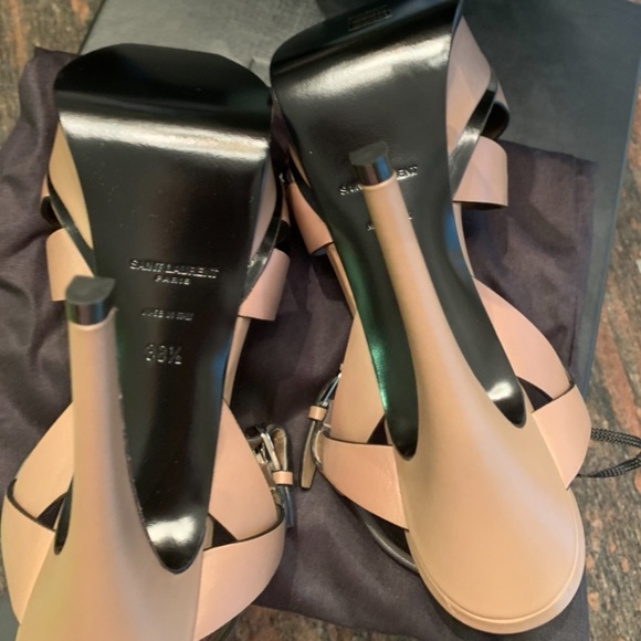 SAINT LAURENT heels size 38.5 - Picture 6 of 16